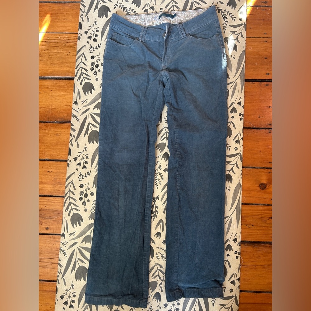 Prana Blue Corduroys